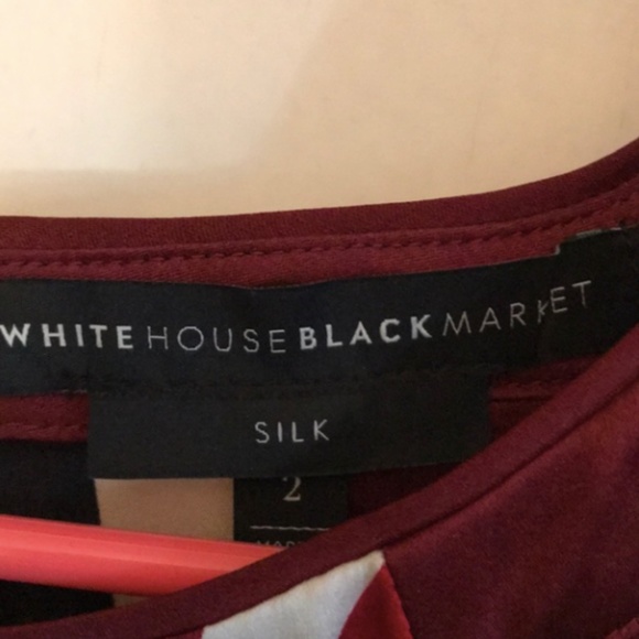 White House Black Market silk tank top / camisole - Picture 3 of 4
